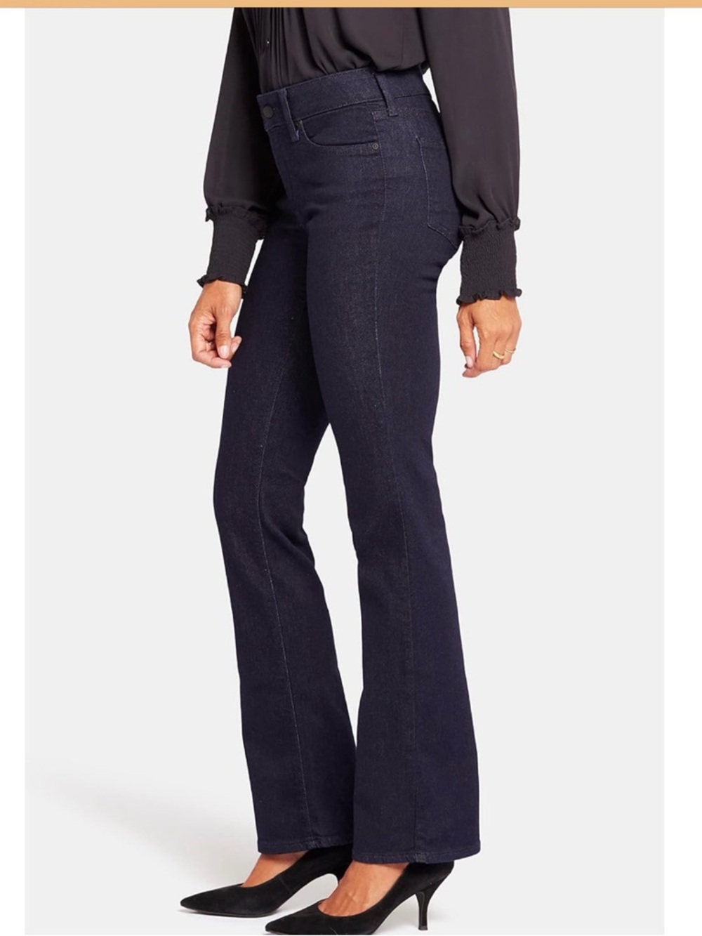 NYDJ Barbara Bootcut Exclusive Lift Tuck Technology Color Rinse Size 4
